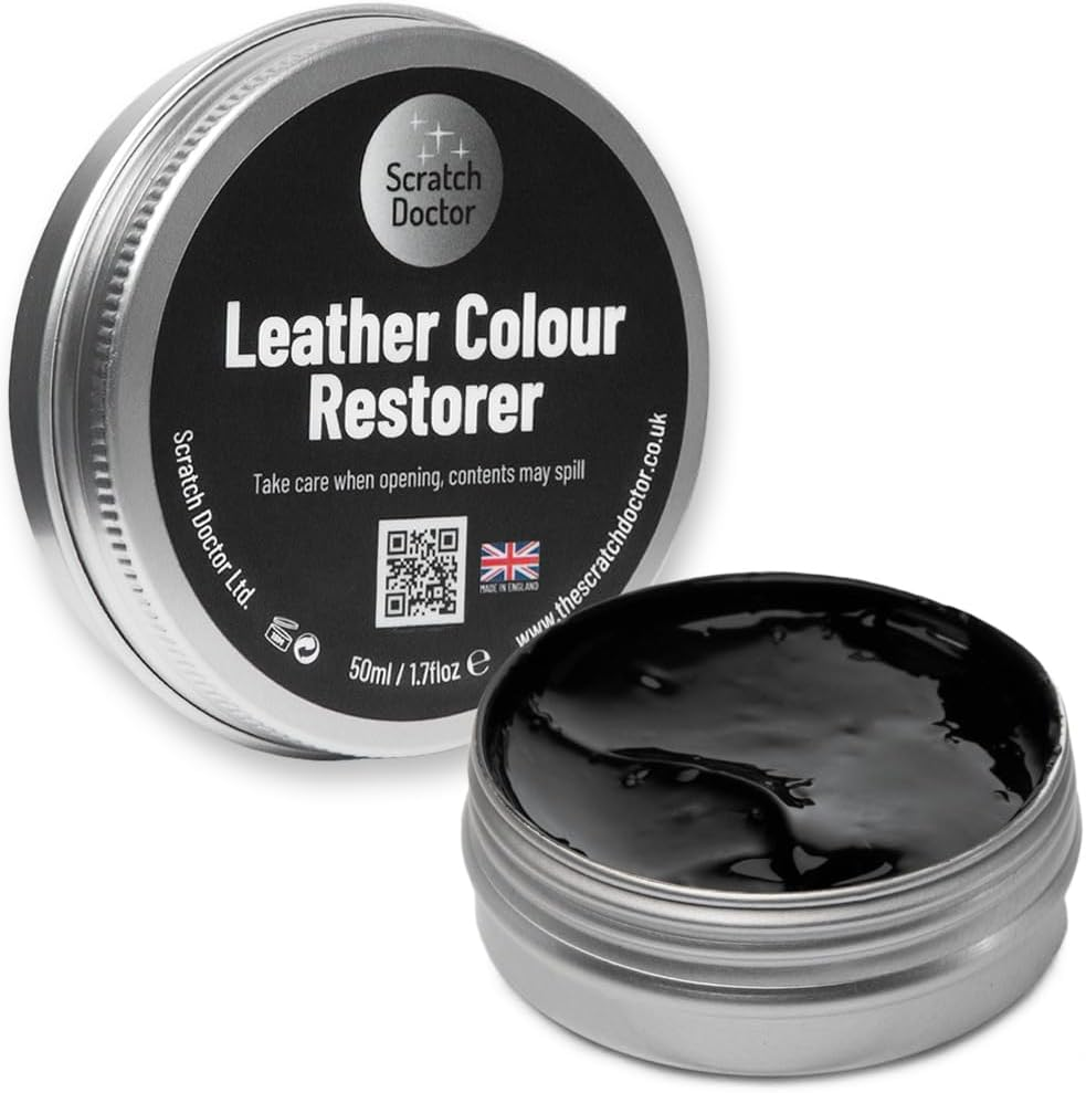 Scratch Doctor Leather Colour Restorer Recolouring Balm Repair Treatment for Fad