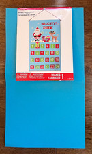 Creatology Advent Calendar Kit Naughty-Nice Santa craft felt stickers sealed NEW