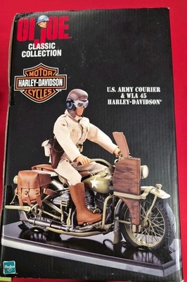 GI Joe Army Courier Harley WLA 45 Motorcycle 1998 Hasbro 35th