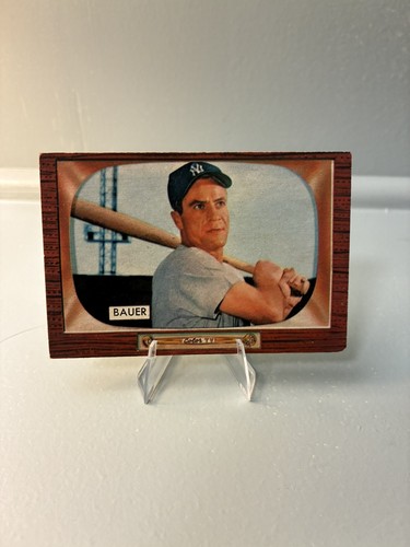 Hank Bauer #246 1955 Bowman card