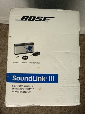 Bose Soundlink III Bluetooth Speaker - Silver for sale online | eBay