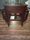 vintage mahogany cart — photo 4