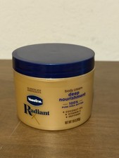 Vaseline Radiant X Deep Nourishment Body Cream 100% Pure Shea Butter Coconut ...