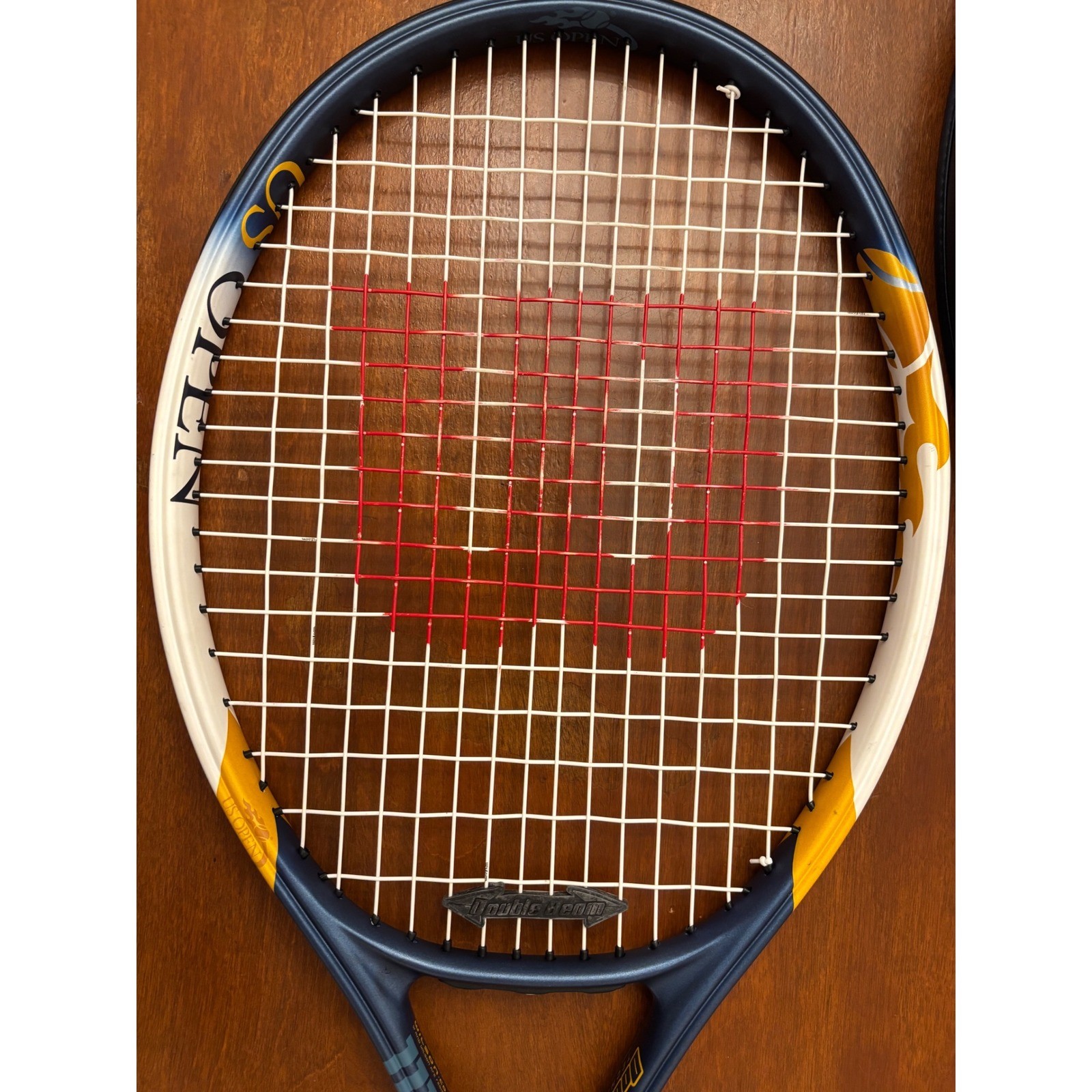 Wilson US Open Double Beam Tennis Racquet with Flame Graphic