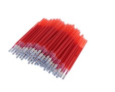 100 Pcs Heat Erasable Fabric Refills Patchwork Marking Pens High Temperature ...