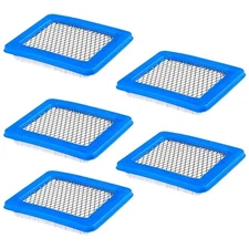 5Pcs Air Filter Lawn Mower Filters for Briggs & Stratton 491588 491588S 399959