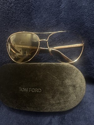 Aviator Tom Ford TF36. Missing One Lense . Case Included