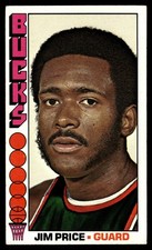 1976-77 Topps Jim Price #32 - Milwaukee Bucks - VG