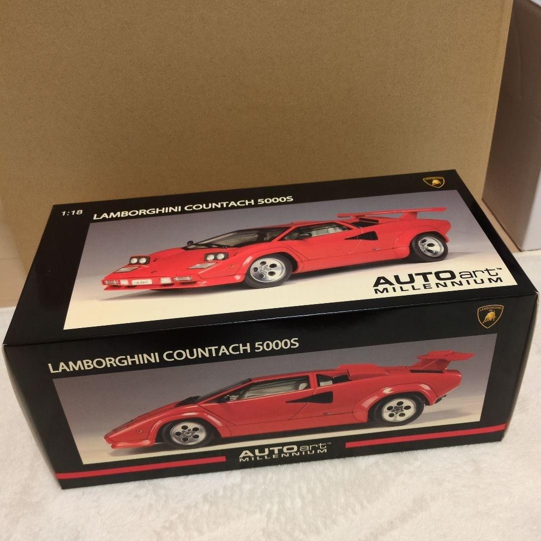 AUTOart 1/18 Lamborghini Countach 5000S Diecast Model Car from