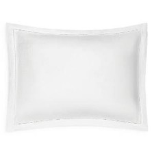 Matouk Linen Roman Hemstitch Standard Pillow Sham One Size 21" x 27" White