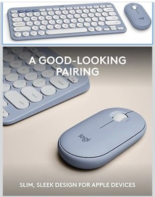 Logitech Pebble 2 Keyboard and Mouse Combo for Mac