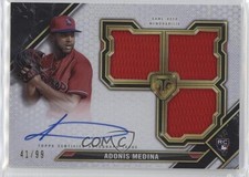 2021 Topps Triple Threads 41/99 Adonis Medina #RFPAR-AM Auto 12yg