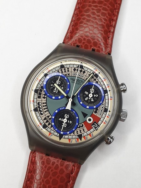 Swatch Chrono Atz Eco SCM401 - funziona - 37mm