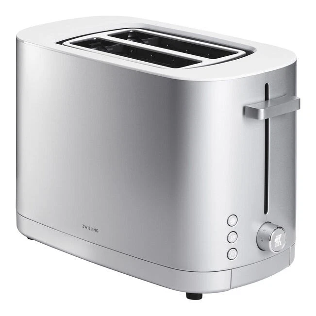 ZWILLING Enfinigy 2 Short Slots Toaster, Silver