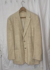 Vintage 1950s Campus Atomic Fleck Wool Blazer Dress Jacket Size Large