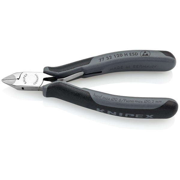 Knipex 77 32 120 H Esd Elektronik-Seitenschneider Gelenk 120 Mm-image