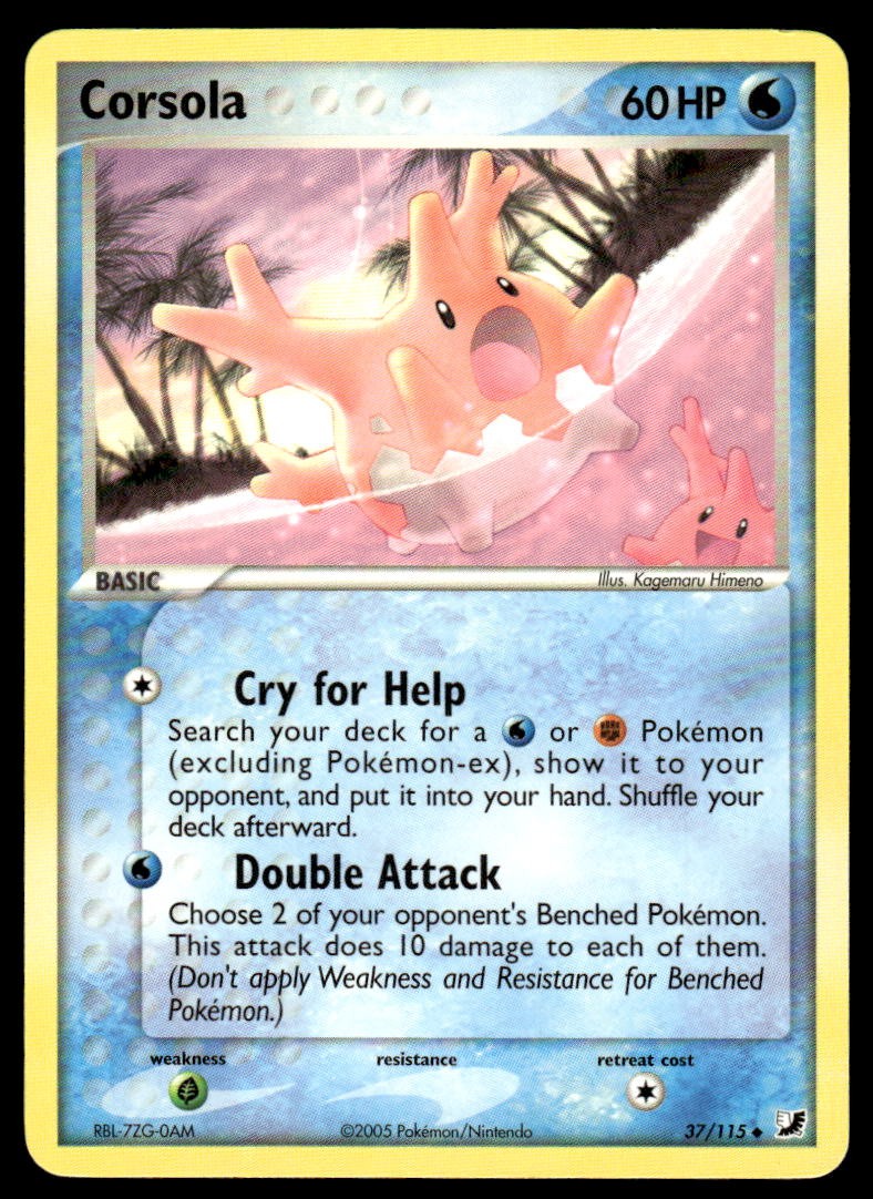 Pokemon TCG Unseen Forces #37/115 Corsola NM