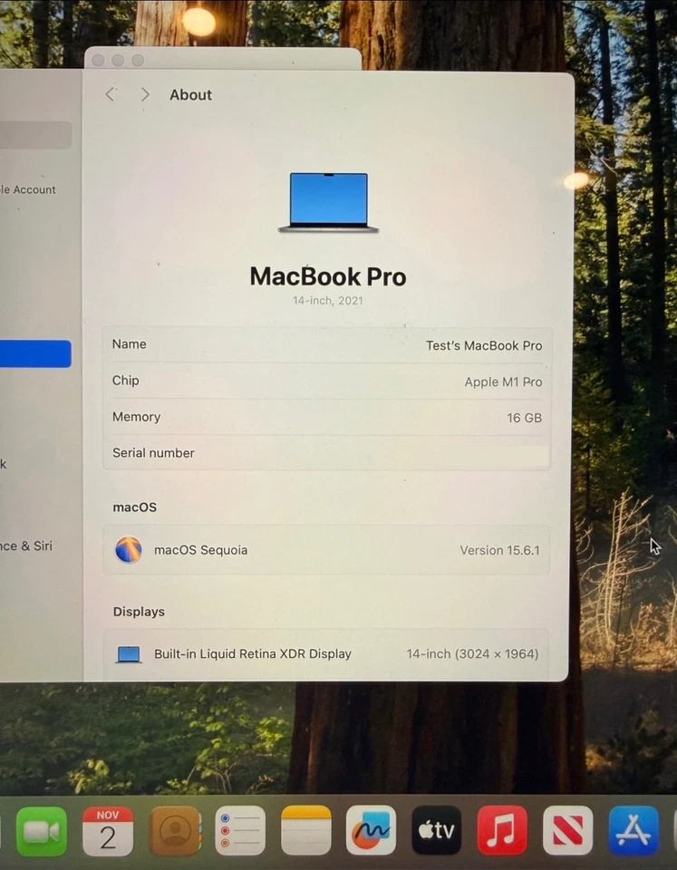 Apple MacBook Pro 14" (512GB SSD, M1 Pro, 16GB) Laptop - Space Grey -... - Image 4 of 4