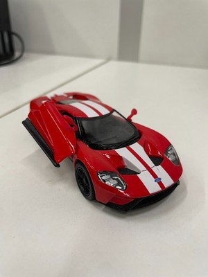 2017 Ford Gt Rot Automodell Kinsmart Spielzeug 1/38 Skala-Modelle Geschenk Open
