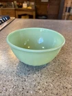 Vintage Fire King Oven Ware Jadeite 7” Swirl Mixing Bowl
