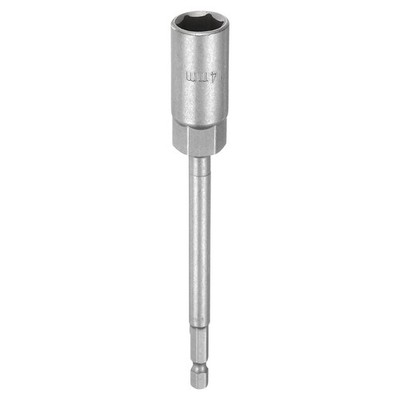 Nut Driver Drill Bit 14mm Socket 1/4'' Hex Shank 6'' Extra Long Setter