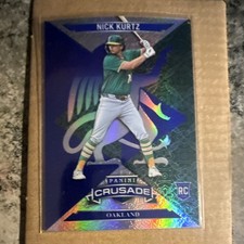 Panini 2025 Crusade Rookie Insert Nick Kurtz #69 Oakland Athletics Baseball