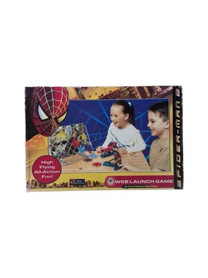 Vintage Spider-Man 2 Web Launch Brettspiel 2004 Drumond Park 2-4 Spieler ab 4+