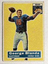1956 Topps #11 George Blanda (VG)