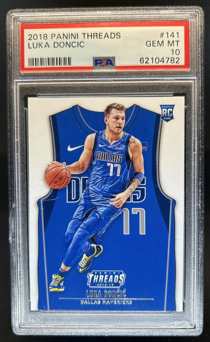 Luka Dončić 10 Graded Basketball Rookie Sports Trading Cards