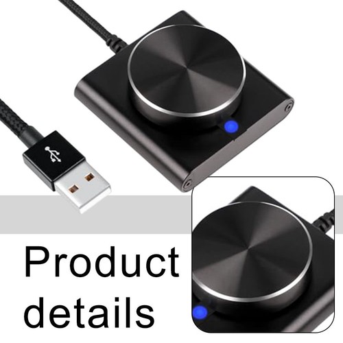 Aluminum USB Volume Control Knob for Audio Adjustment on For PC Mobile - Bild 4 von 11