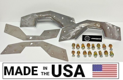 [SR] Rear Bolt-on C-Notch Air Ride Lowering Drop Blazer S10 Sonoma Crooked Frame