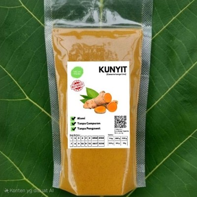 Turmeric Powder Mask 50g Natural Botanical Facial Care DIY Skincare Mix