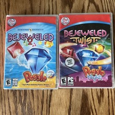 Bejeweled 2 Twist PopCap Games PC Win Mac CD-ROM Windows Puzzle Peggle Software
