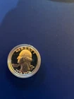 1976 S 40% SILVER GEM PROOF WASHINGTON QUARTER STILL IN MINT CAPSULE LOOK