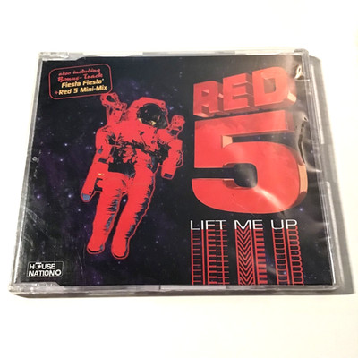 Red 5 Life Me Up CD Single 1997 Electronic, Euro House, New Sealed, Import