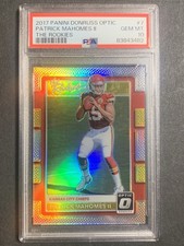 2017 Donruss Optic The Rookies Patrick Mahomes II #7 (RC) PSA 10 GEM