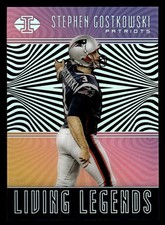 2018 Panini Illusions #LL-SG Stephen Gostkowski ERROR MISSING AUTO Patriots