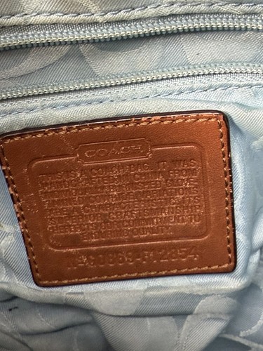 Vintage Coach Legacy Ali Brown Leather Turnlock Shoulder Bag F12854 by Coach, $199.99 - Photo 11