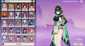 Genshin Impact AR 59 America - Nefer - Citlali - Mavuika - Furina - Raiden C1