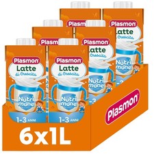 Plasmon Latte Nutrimune Liquido 12-36 Mesi 1 L (6 Pezzi)