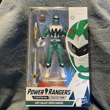 Power Rangers Lightning Collection Lost Galaxy Green Ranger 6  NEW CASE FRESH