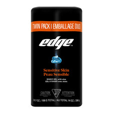 Sensitive Skin Shave Gel for Men, Twin Pack, 14 Oz