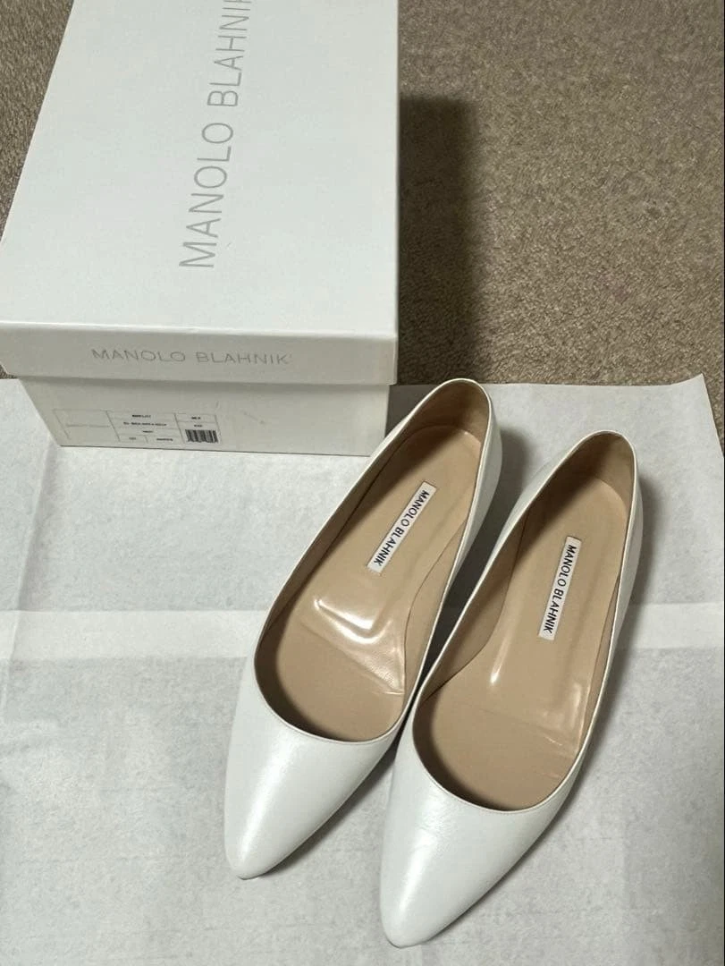 Manolo Blahnik White Heels for Women for sale | eBay