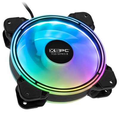 XSPC RGB Series 2 ARGB PWM Fan 120mm 35.2 dB 2200 rpm 5060596651371