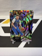 2023-24 Panini Select Luka Doncic Premier Tectonic Prizm Refractor Silver Mavs