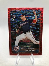 Robert Garcia 2024 Topps Update Red Foilboard /199 Card #US137 Nationals