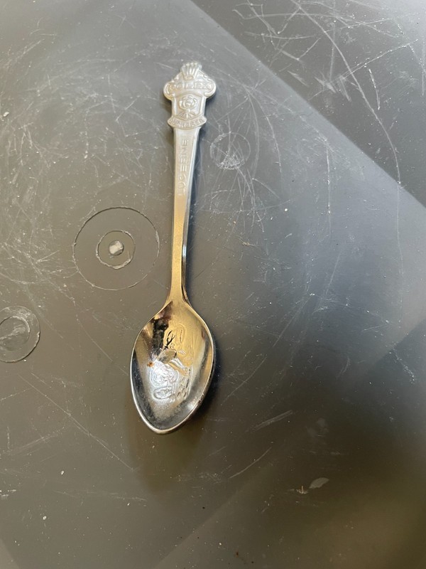 Vintage Rolex Bucherer Lucerne Switzerland Stainless Steel Spoon