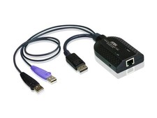 Aten KA7169 DisplayPort USB Virtual Media KVM Adapter Cable/Smart Card Reader
