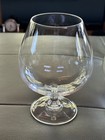 Two Vintage Crystal Brandy Snifters And a Decanter  Etched With a “ V” — photo 6