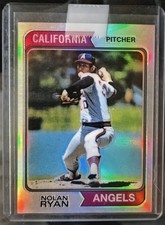 🔥 1998 Topps Finest Refractor Reprint #7/27 – NOLAN RYAN – California Angels –